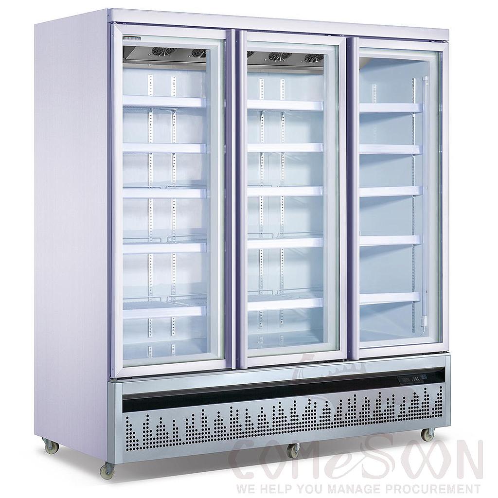 Three-Door Flat-End Display Cabinet 1880*760*1980mm