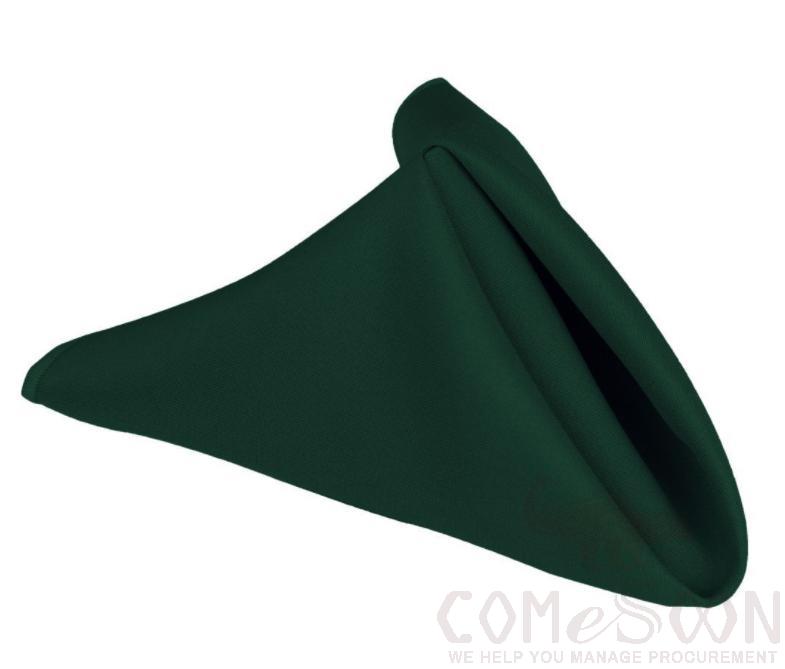 Polyester Napkin-Dark Green 40*40cm