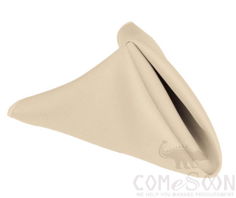 Polyester Napkin-Beige 40*40cm