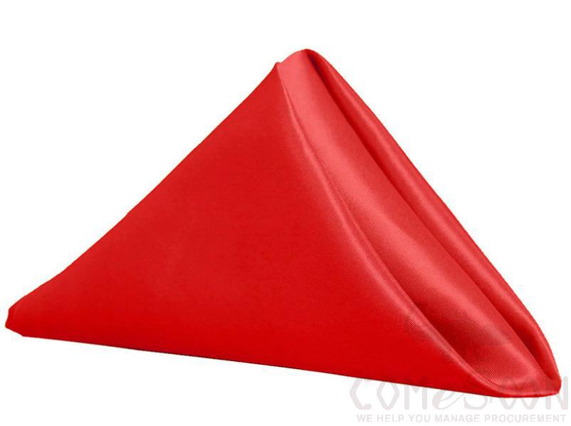 Satin Napkin-Red 40*40cm