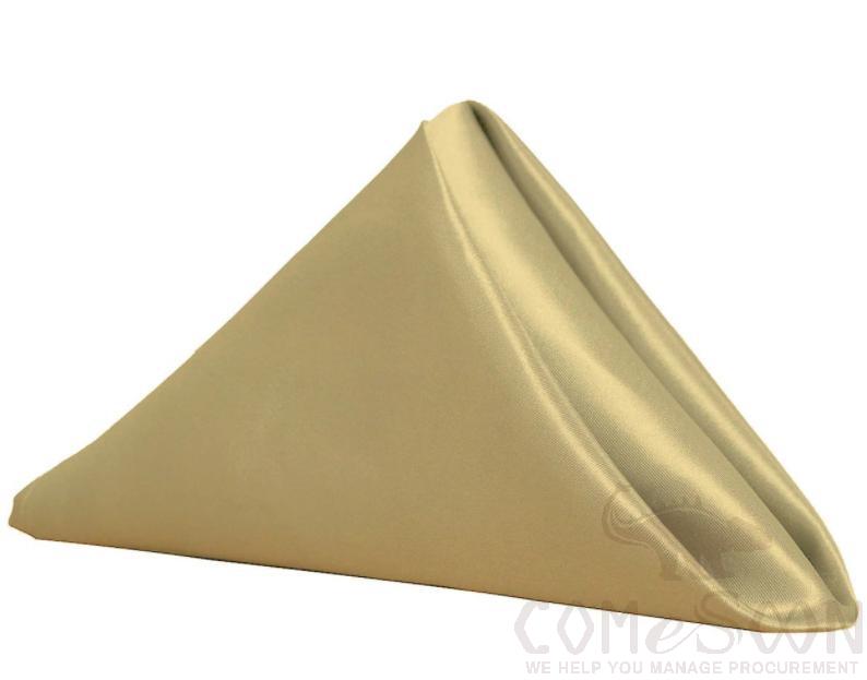 Satin Napkin-Champagne 50*50cm