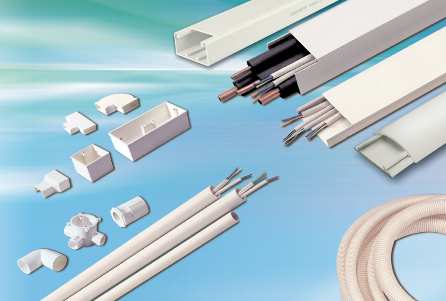 PVC Conduit Trunking Pipe &amp; Fittings（Customized Products）