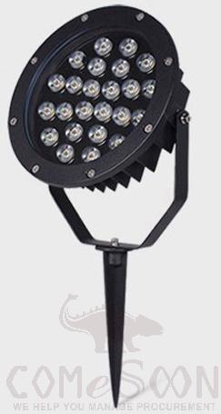 Ground Lights-36W-Red/Blue/Green/Purple Light