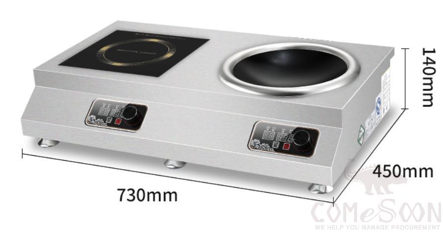Induction Stove 730*450*140mm, 3500kw
