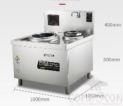 Chinese Cooking Range 1000*950*（800+400）mm, 12KW