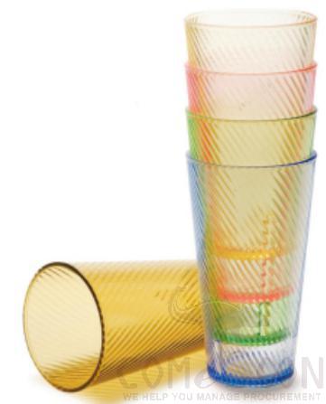 JB-PC Diagonal Water Cup 340ml