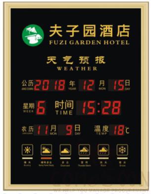 Y-T2205 Weather forecast board