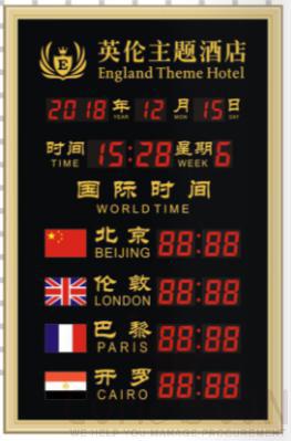 Y-G003 International time electronic board