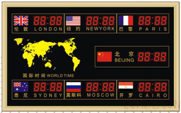 Y-G008 International time electronic board