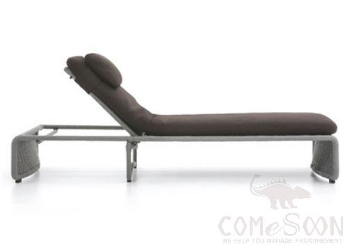 Rattan lounge chair,190*63*40cm