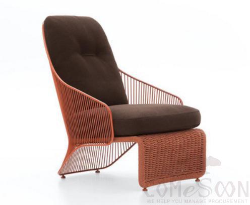 Rattan sofa,61*85*100cm