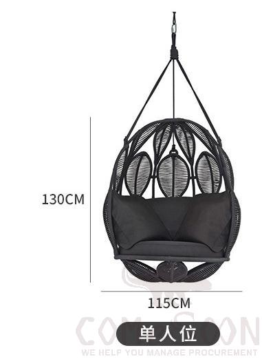 Outdoor chair swing-115cm,115*130cm