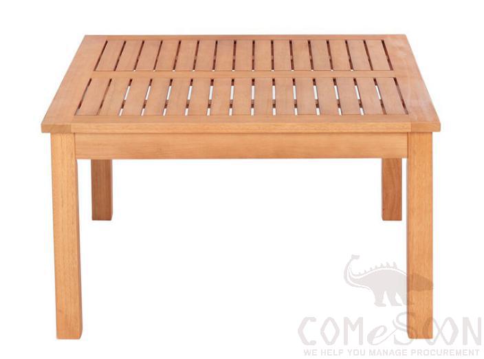 Outdoor solid wood coffee table-96*96cm,solid wood frame,96*96*54cm