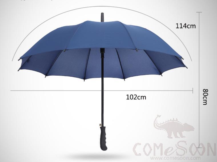 Umbrella,D102cm*10K,Navy Blue