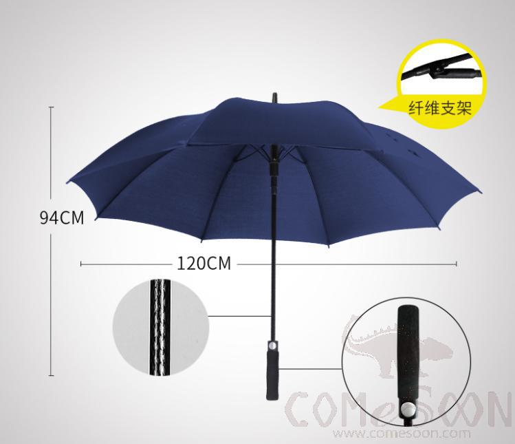 Umbrella,D120cm*8K,Navy Blue