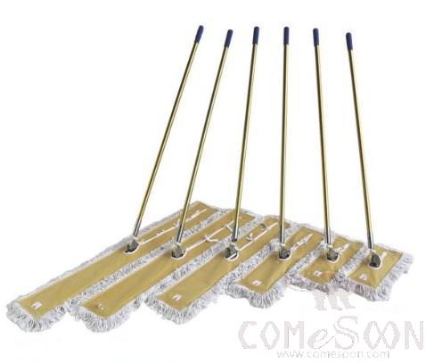Brooms - 12&quot;(30cm) Luxury Lobby Mop(With 1.25m Stick)