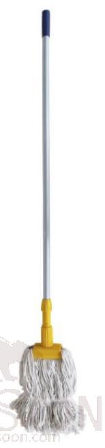 Mop - Standard Clamping Mop Head With Golden Stick