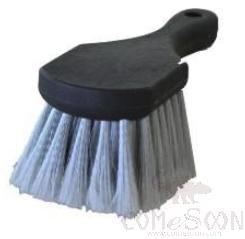 Brush - Short Cleaning Brush(Black Handgrip/Gray Brush)