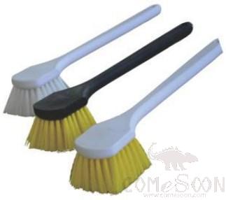 Brush - Long Cleaning Brush(Black Handgrip/Yellow Brush)