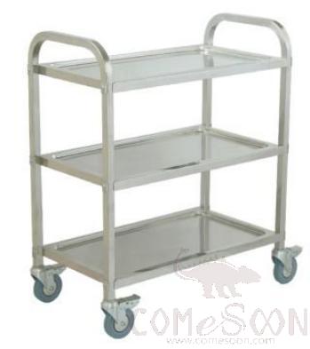 Three-Tier Stainless Steel Dining Car(Small)
