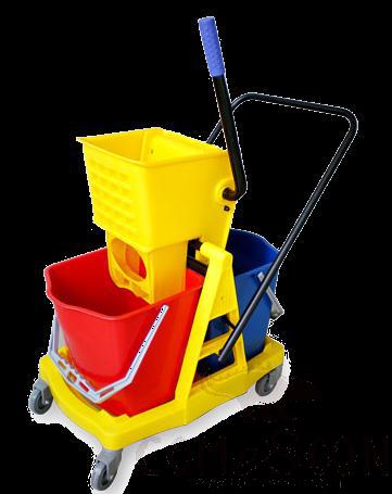 46L Side Pressure Double Barrel Water Press Truck (Plastic Frame)
63*27*81Cm
Yellow, Blue