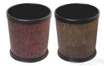 Leather Round Trash Can 10L
Φ24*26Cm