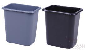 Square Opposite Side Ordinary Trash Can (14L)
29*20.8*31.3Cm Grey, Black, Beige