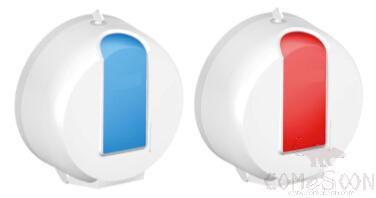 Large Roll Carton
Plastic
Red, Blue