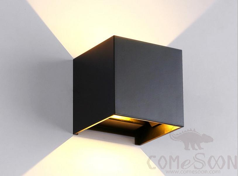 Waterproof Wall Light-6W，3000/4000/6000K，100*100*100mm