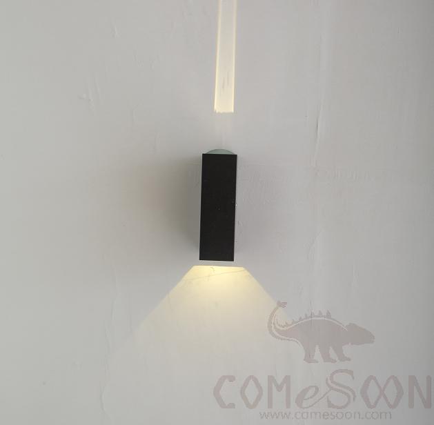 Waterproof Wall Light-2*3W，3000/4000/6000K，165*68*64mm