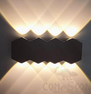 Waterproof Wall Light-8W，3000/4000/6000K，210*80*35mm