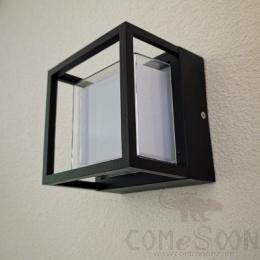 Waterproof Wall Light-12W，3000/4000/6000K，155*155*150mm