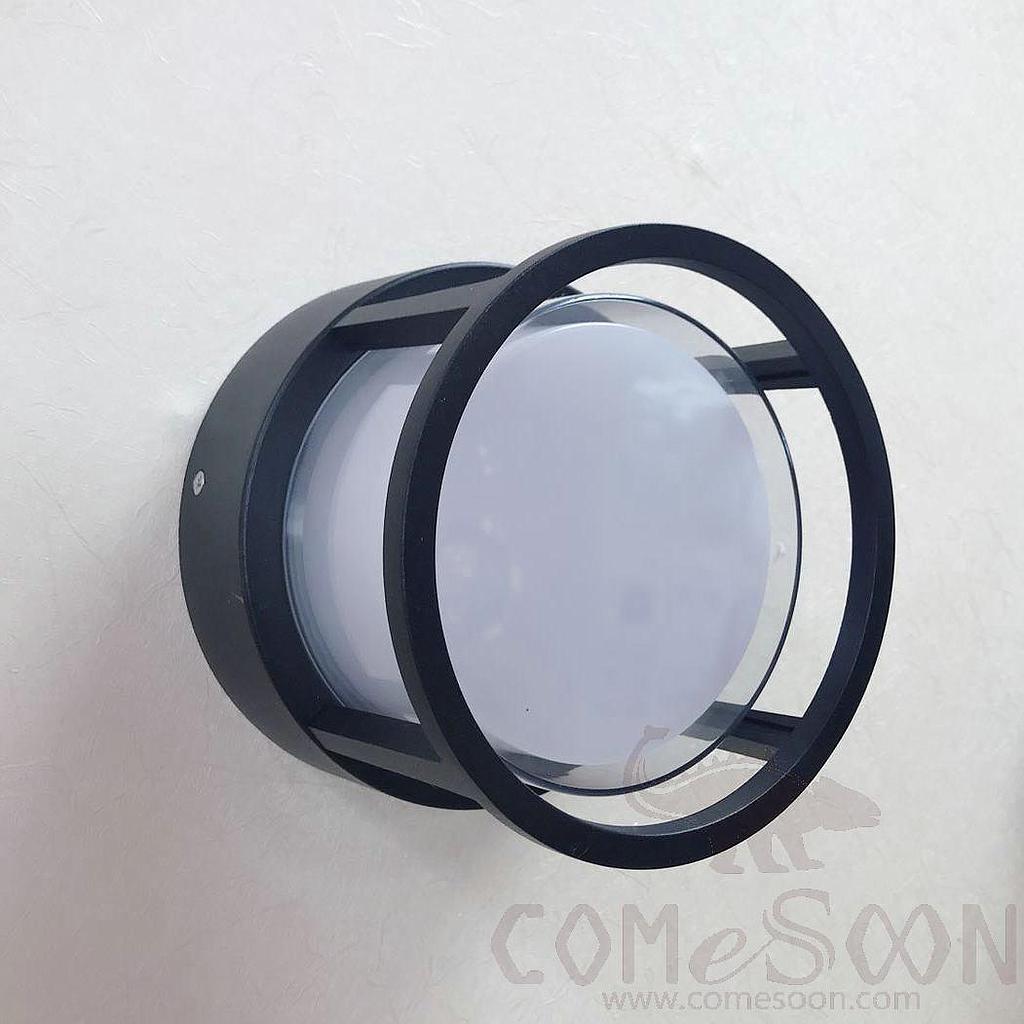 Waterproof Wall Light-8W，3000/4000/6000K，D130*110mm