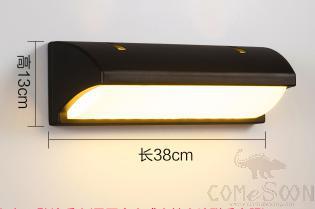 Waterproof Wall Light-30W，3000/4000/6000K，380*130*130