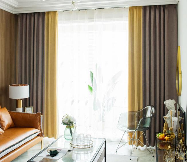 Morandi curtain fabric