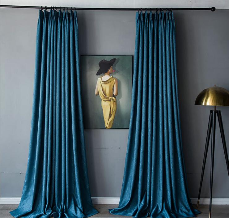 Pearlescent mottled texture curtain fabric
