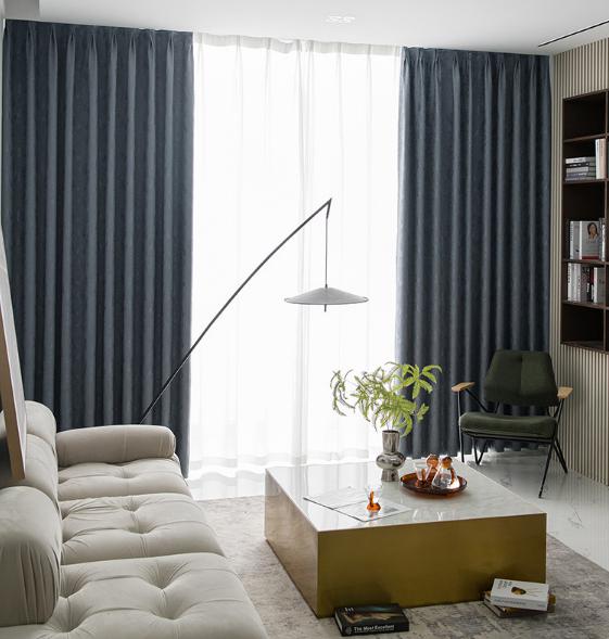 Pearlescent mottled texture curtain fabric
