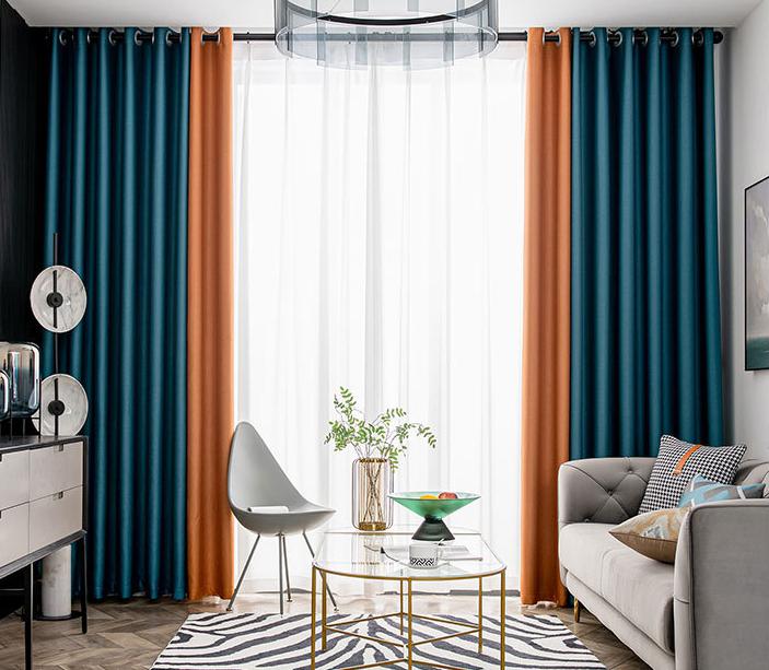 Crystal bright curtain cloth