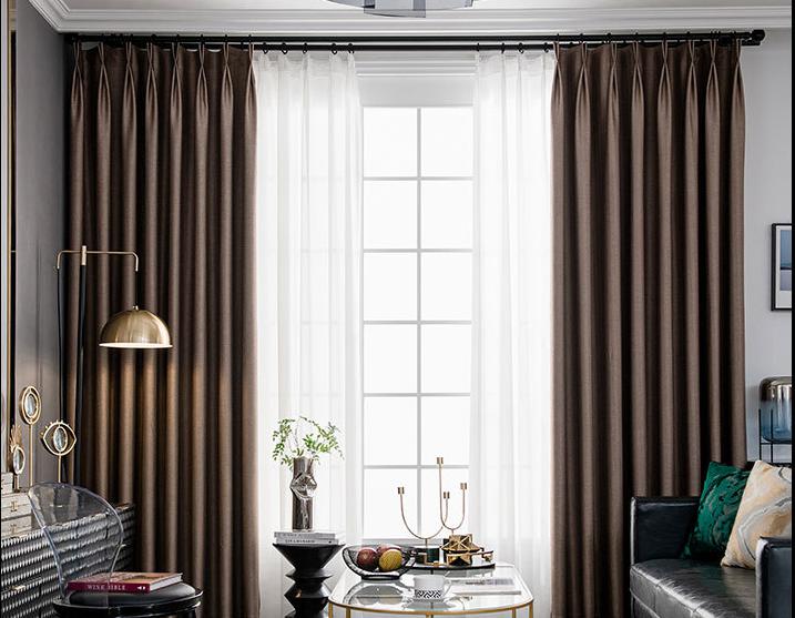 Crystal bright curtain cloth