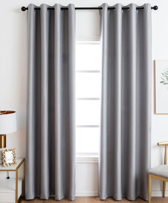 Nylon spun curtain fabric