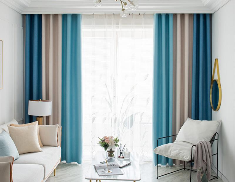 Velvet curtain cloth