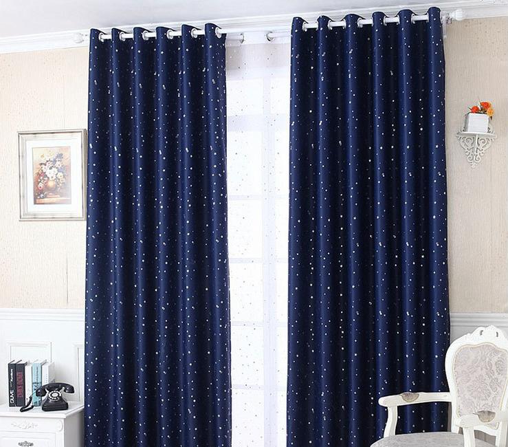 Korean hot silver curtain cloth