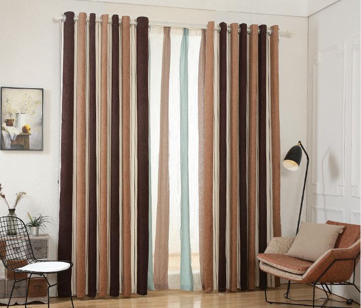 Chenille curtain fabric