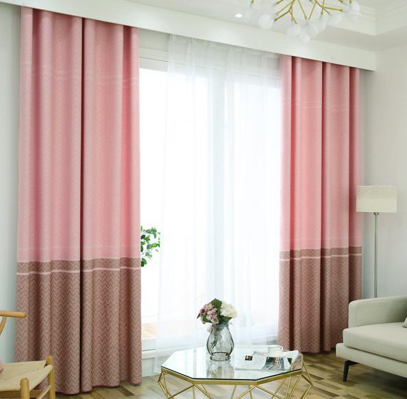 Snowflake Rainbow Linen Curtain Fabric
