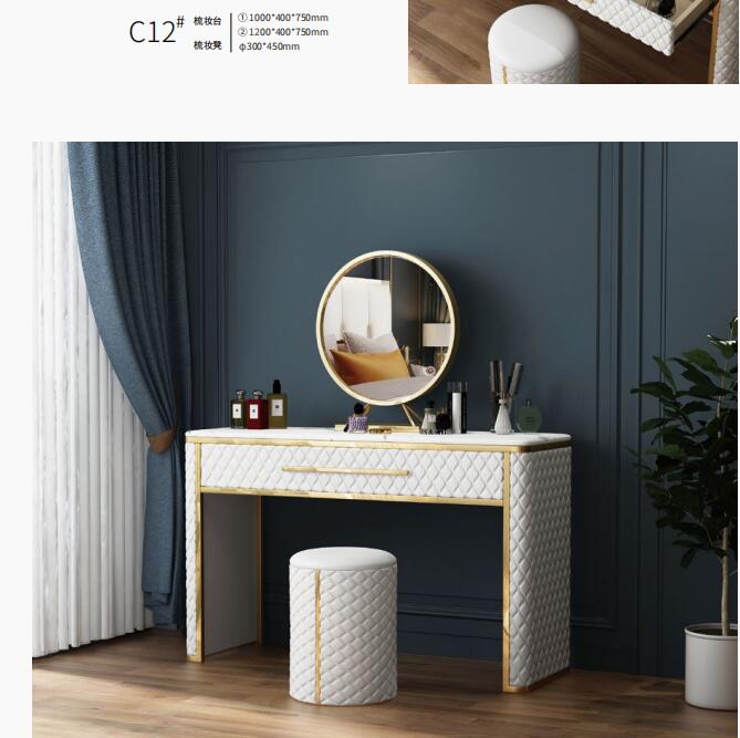 Dressing table and chair