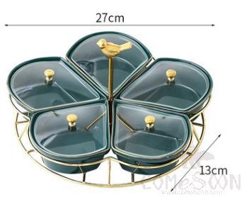 Bowl W/ Lid Set 5 Bowl