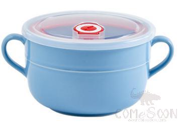 Ceramic Bowl W/ Lid