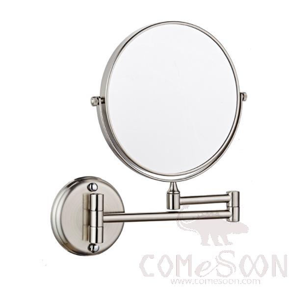 Makeup Mirror-W/O Led / Double-Sided Mirror - Brushed finish - Copper + SUS304 + zinc alloy