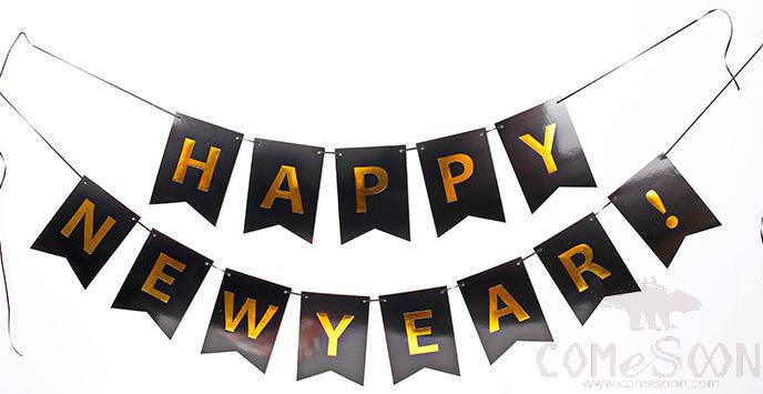 Happy New Year Flag