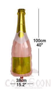 Pink Beer Shape Balloon